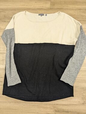 Vince Colorblock Wool Sweater, M